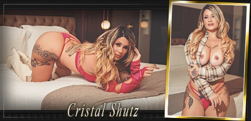 Imagem da modelo virtual Cristal Shutz em destaque na seção Videochamada do Mês do Coelhinhas do Brasil.