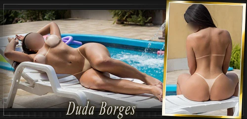 Image of Duda Borges featured in the Porto de Galinhas Highlights section on the luxury escorts platform - COELHINHAS DO BRASIL.
