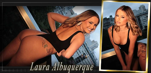 Imagem da modelo Laura Albuquerque no destaque Coelhinhas do Mês do portal Coelhinhas do Brasil em Recife.