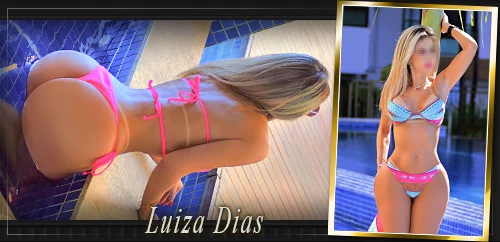 Imagem da modelo Luiza Dias no destaque Coelhinhas do Mês do portal Coelhinhas do Brasil em João Pessoa.