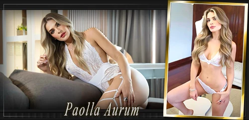 Imagem da modelo Paolla Aurum no destaque Coelhinhas do Mês do portal Coelhinhas do Brasil em Recife.