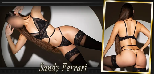 Imagem da modelo Sandy Ferrari no destaque Coelhinhas do Mês do portal Coelhinhas do Brasil em Recife.