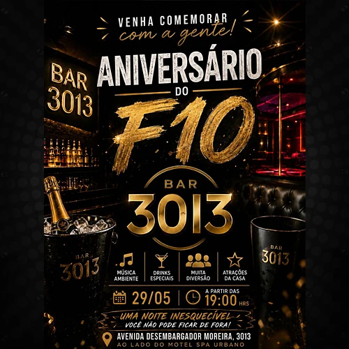 Imagem do clique aqui da publicidade empresa 3013 Bar Pub. Empresa anunciante do melhor portal de acompanhantes de luxo de Fortaleza - COELHINHA DO BRASIL.