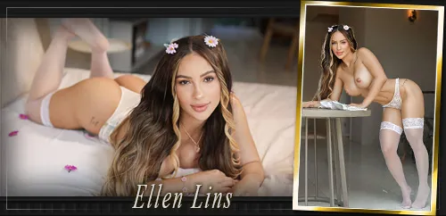 Ellen Lins tem seu perfil em destaque Coelhinha do Mês - Encontros Virtuais Online