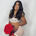 Larissa Lima é acompanhante de luxo em Fortaleza. Uma garota de programa e modelo universitaria do job disponivel no Coelhinhas do Brasil